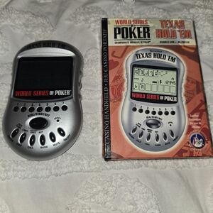 World Series of Poker Handheld Game - Silver